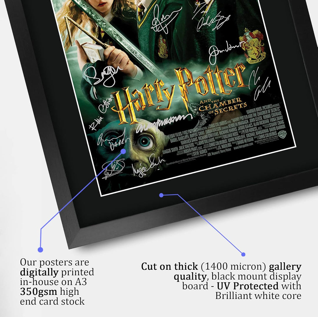 HWC Trading Kammer des Schreckens Harry Potter Die Darsteller Daniel Radcliffe Emma Watson Rupert Gr