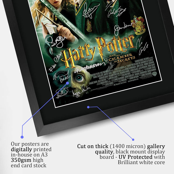 HWC Trading Kammer des Schreckens Harry Potter Die Darsteller Daniel Radcliffe Emma Watson Rupert Gr