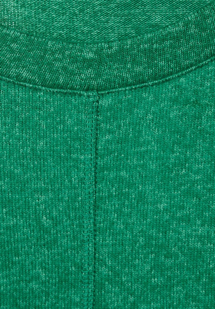 Cecil Damen Langarmshirt, XS Easy Green Melange
