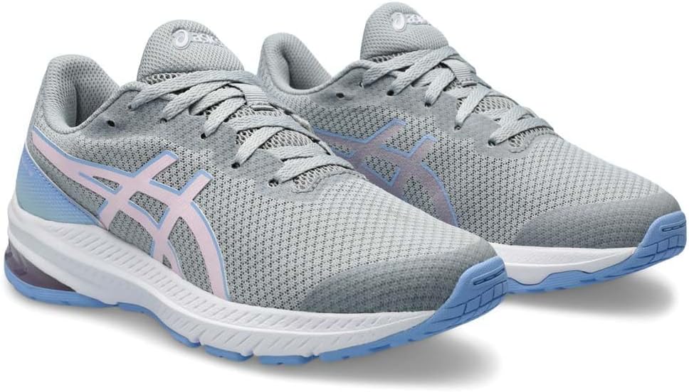 ASICS Jungen Gt-1000 12 Gs Sneaker 37.5 EU Piedmont Grey Cosmos, 37.5 EU Piedmont Grey Cosmos