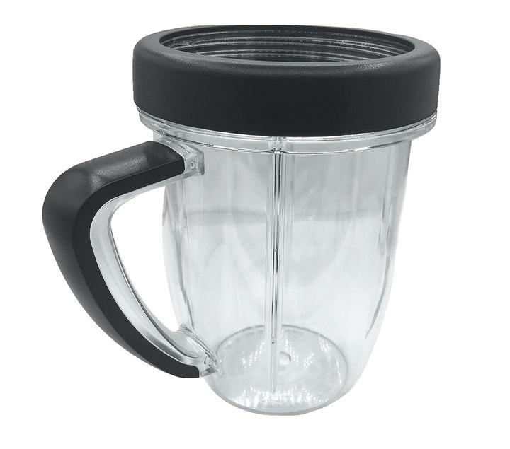 850 ml kurzer Mixbecher mit Griff, kompatibles Ersatzteil für NutriBullet RX NBM-U0274