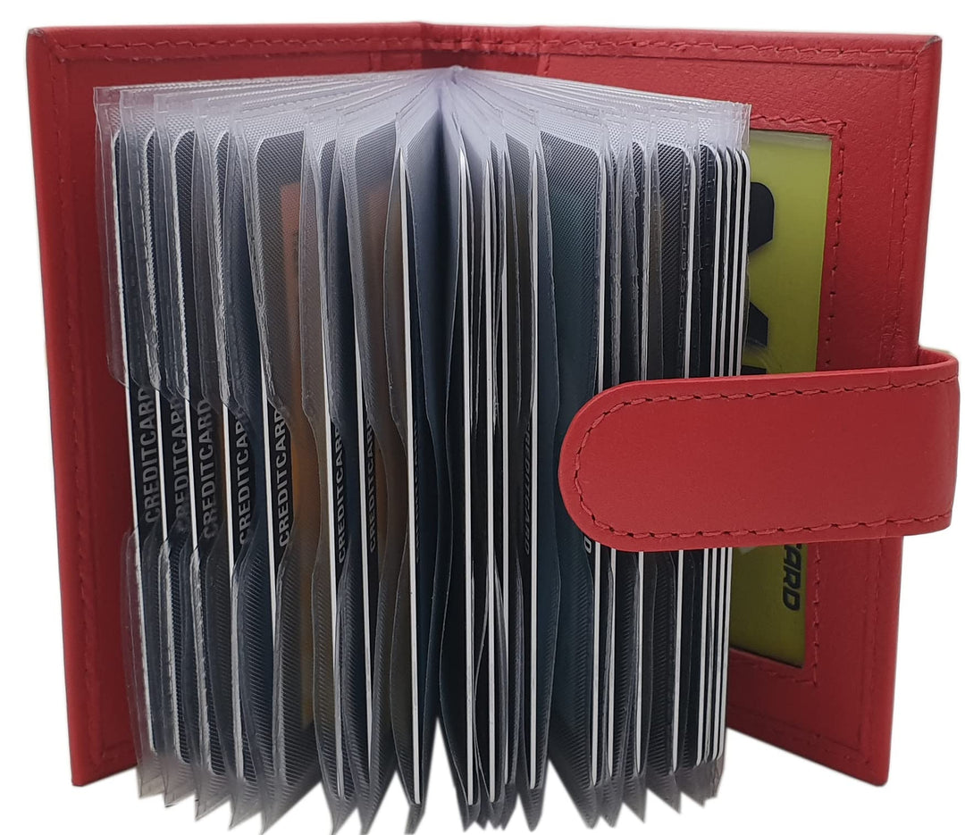 myledershop XXL Kalbsleder Kreditkartenetui/Kartenetui/Visitenkartenetui/Scheckkartenetui/Kartenmäpp