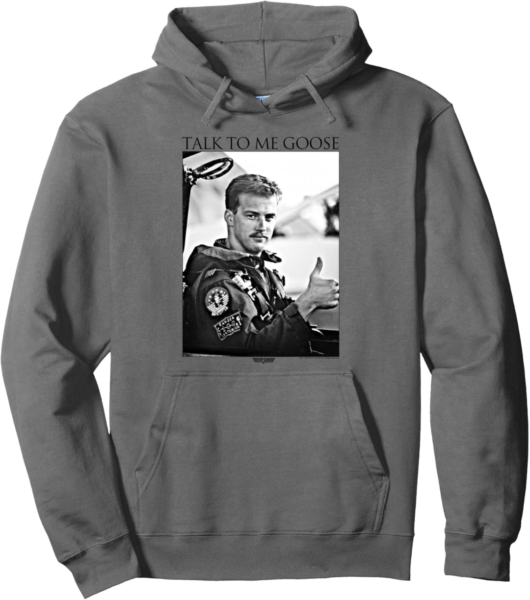 Top Gun Sprich mit mir Gans Vintage Pullover Hoodie
