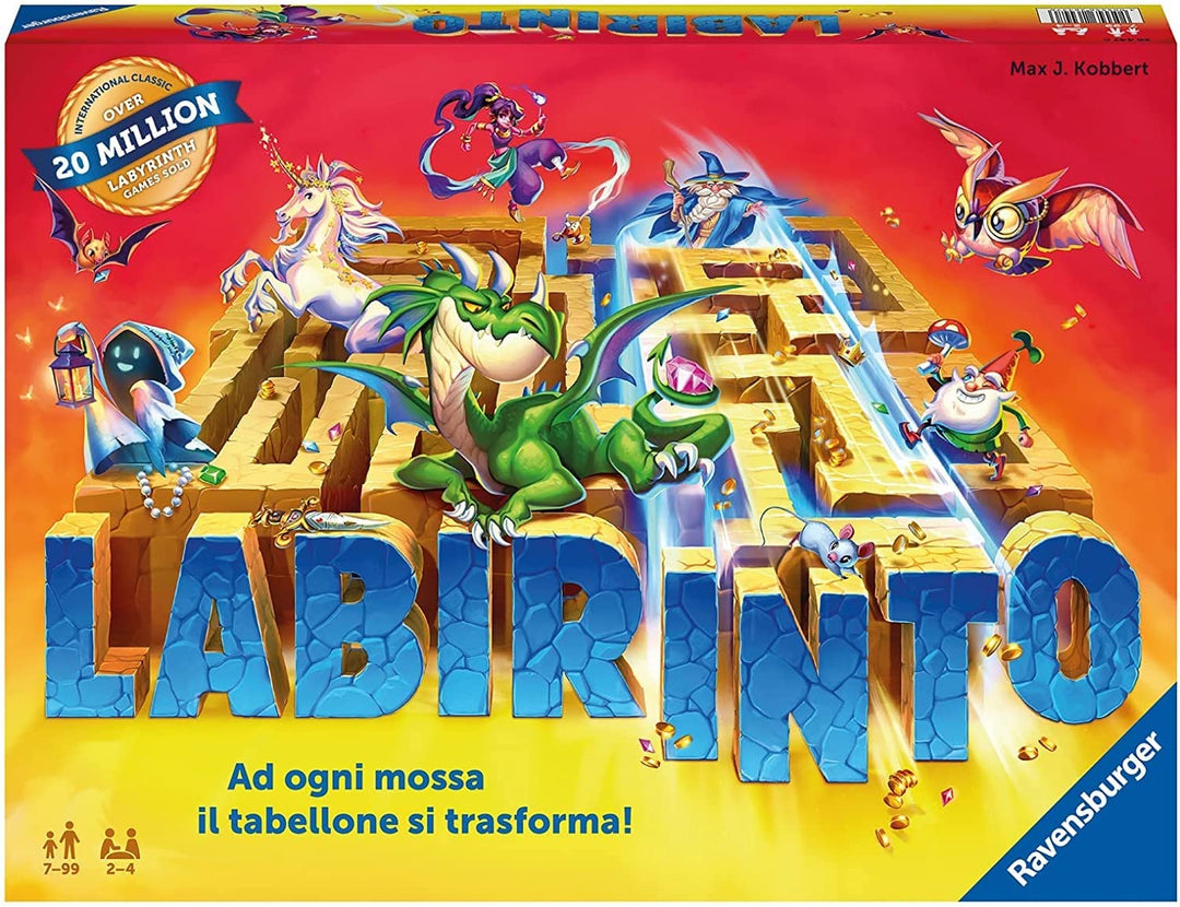 Toyland Labirinth 1 Spieler (Ravensburger 026447-WM) italienische Version