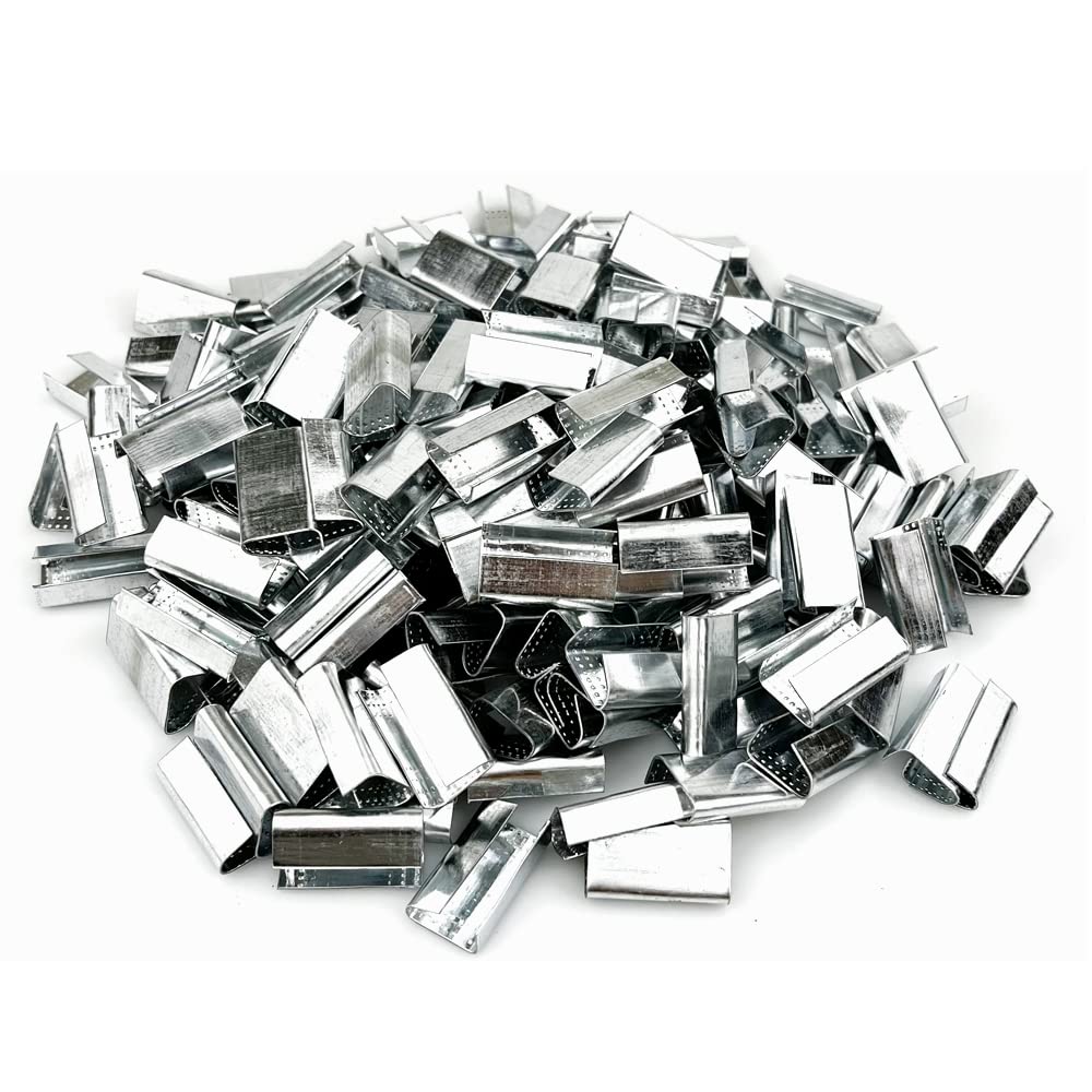 2000 Stück 13mm Verschlusshülsen für PP/PET Umreifungsband 2000pc1306, 2000pc1306