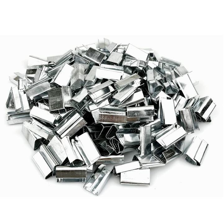 2000 Stück 13mm Verschlusshülsen für PP/PET Umreifungsband 2000pc1306, 2000pc1306