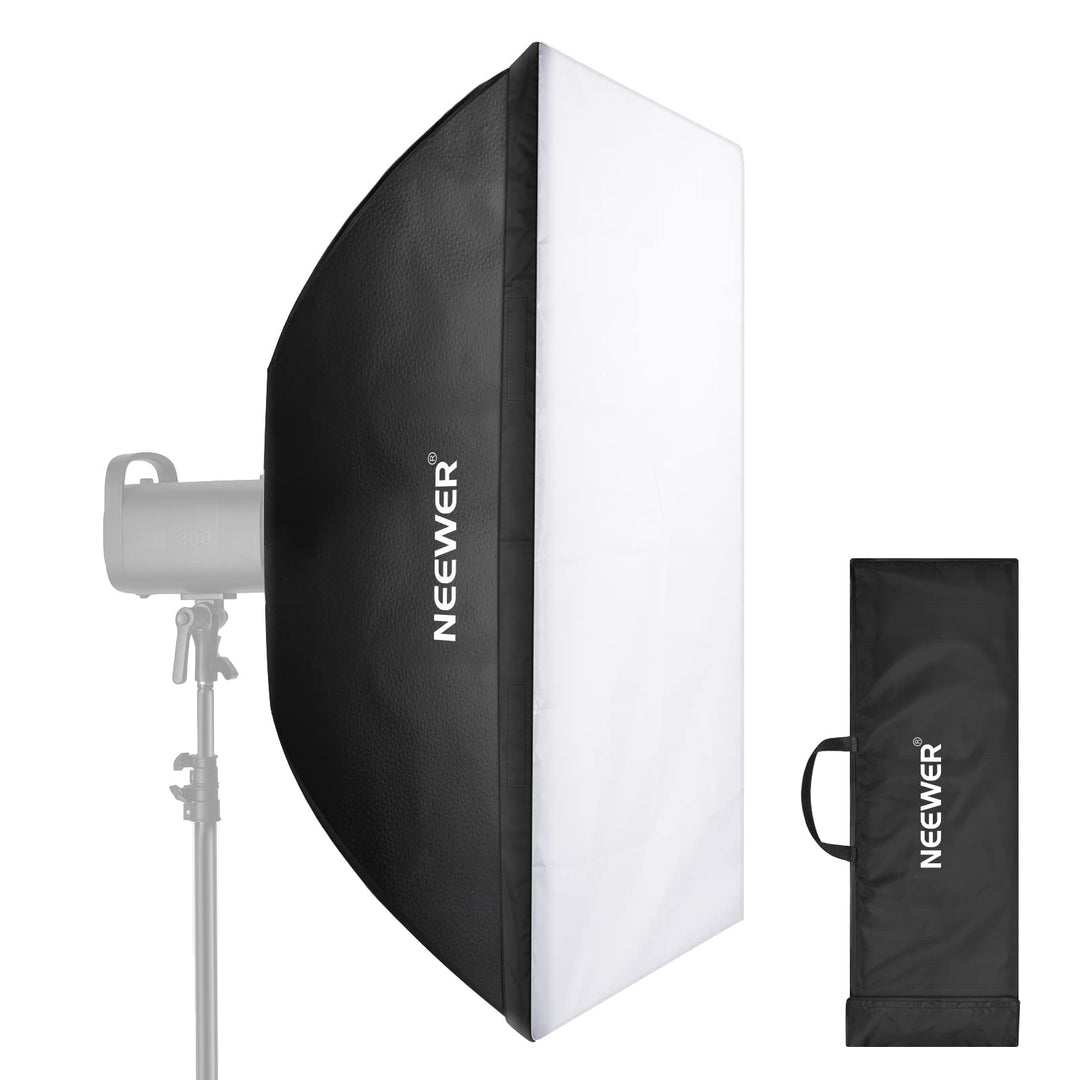 NEEWER 60 x 90cm rechteckiger Softbox-Diffusor für weiches Licht, kompatibel mit NEEWER S101-300W/40