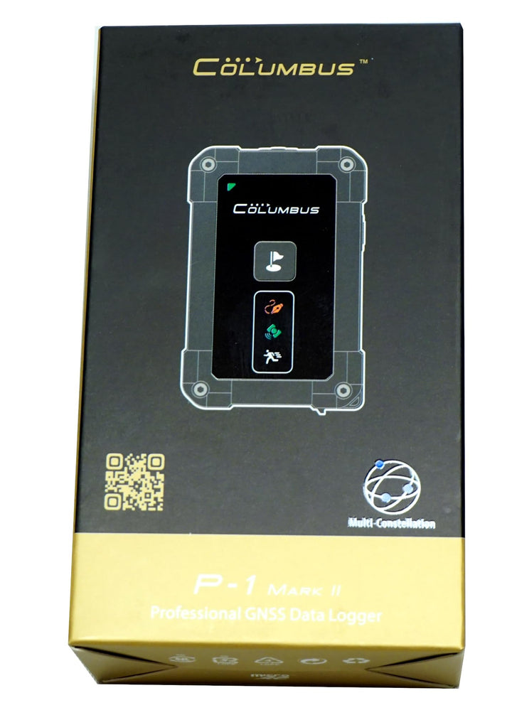 GNSS & GPS Daten-Logger Columbus P-1 Mark II mit PC Software für Windows & macOS
