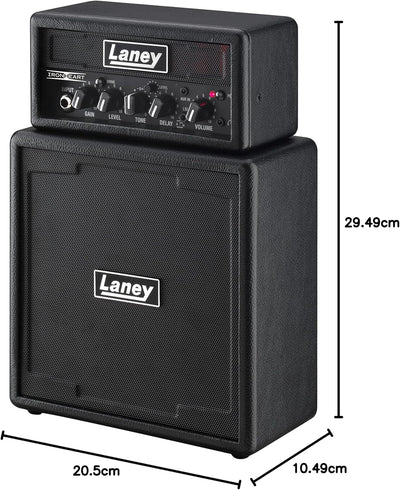 Laney MINISTACK - Batteriebetriebene Gitarren Amp mit Smartphone-Schnittstelle - Ironheart Edition I