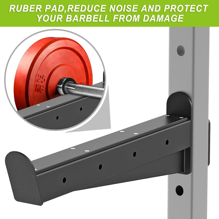 Kipika Sicherheits-Spotter-Arme für 5,1 x 5,1 cm und 7,6 x 7,6 cm Power-Racks mit 1,6 cm und 2,5 cm