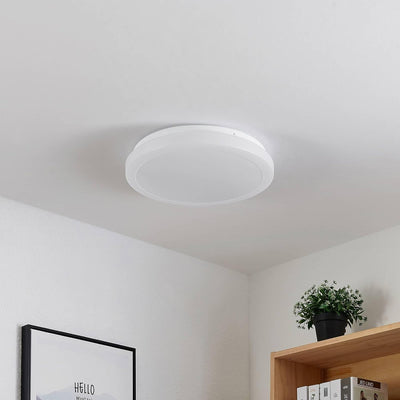 Lindby LED Deckenleuchte 'Dimano' (Modern) in Weiss u.a. für Wohnzimmer & Esszimmer (1 flammig,) - L