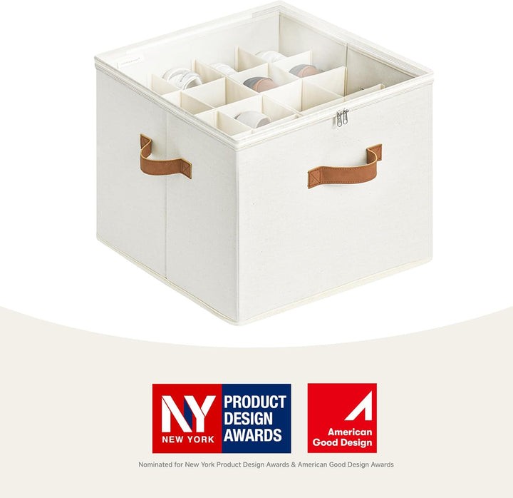 StorageWorks Schuh-Organizer für Schrank, Schuhboxen stapelbar, grosse Schuhorganizer platzsparend f