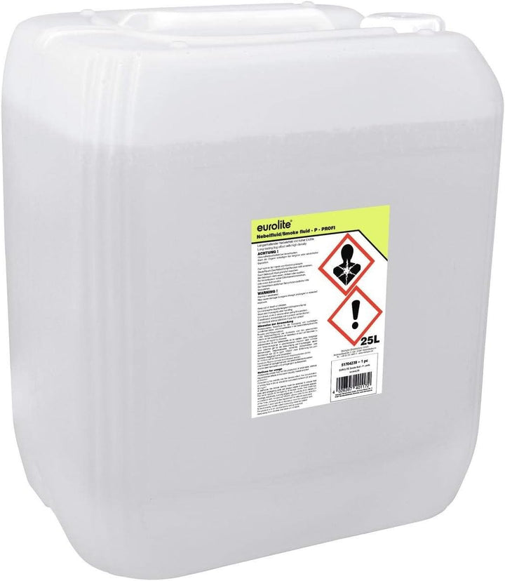 Eurolite Smoke Fluid -P- Profi 25 Liter | Nebelfluid für Nebelmaschinen | Hohe Dichte und lange Stan