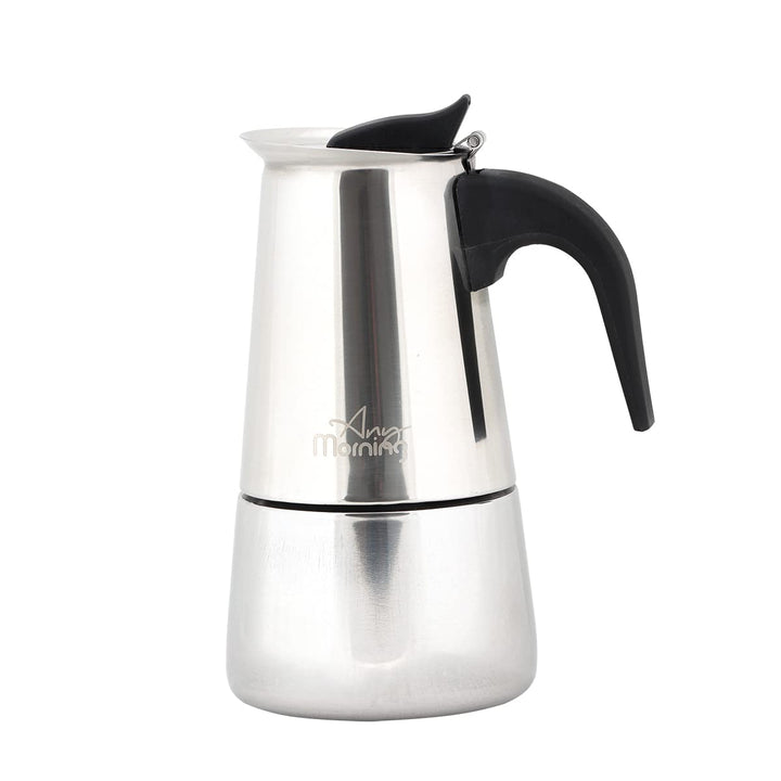 Any Morning Espressokocher | Espressokanne für alle Herdarten | inc. Induktion, Mokkakanne, Camping