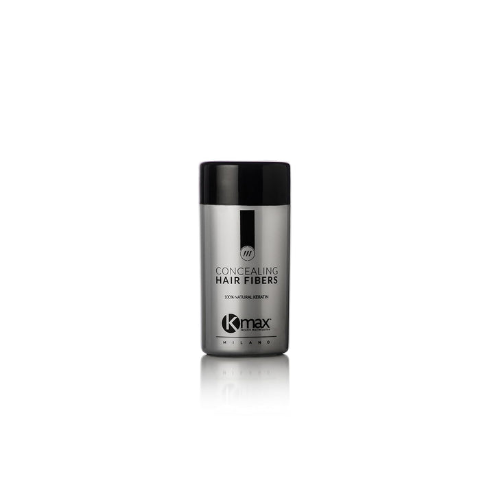 Kmax Keratin Hair Fiber 27,5 Gr. - Haarverdichtung Haarverdichter Schütthaar, Farbton:Hellgrau (Ligh