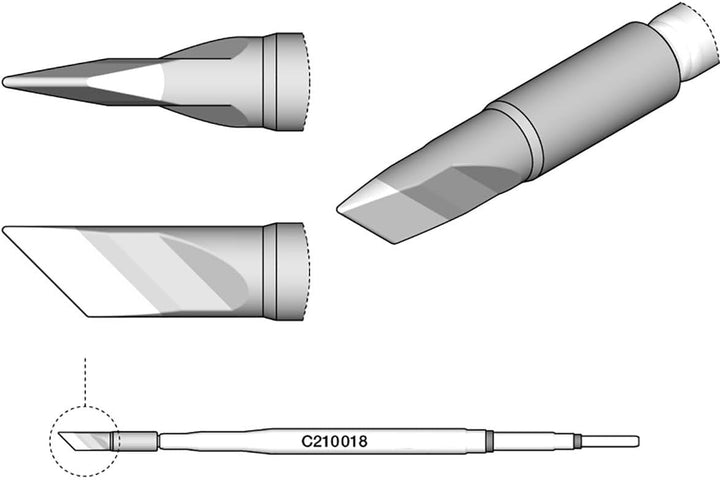 JBC C210018 Lötspitze für AD-2210/T210