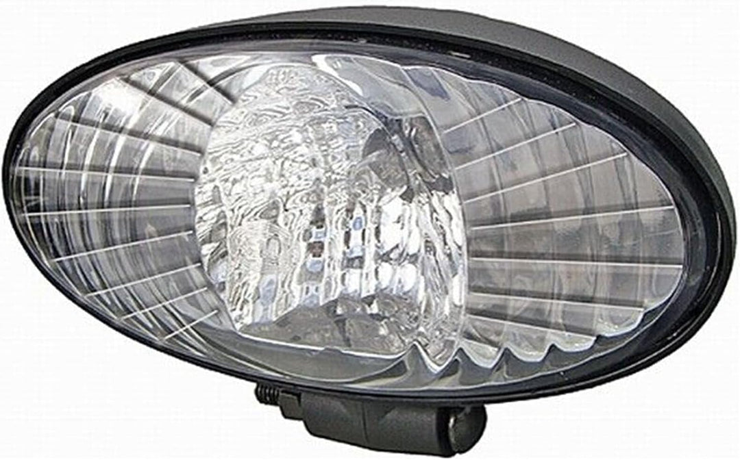 HELLA - Halogen-Arbeitsscheinwerfer - Oval 90 - 12V - Anbau/geschraubt - stehend/schwenkbarer Montag