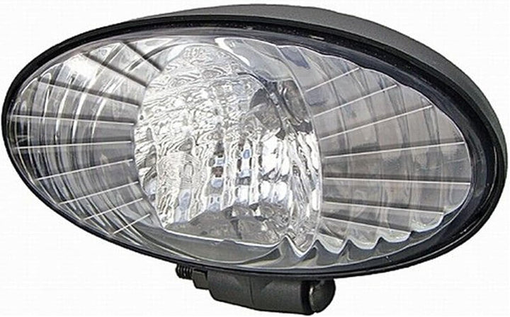 HELLA - Halogen-Arbeitsscheinwerfer - Oval 90 - 12V - Anbau/geschraubt - stehend/schwenkbarer Montag