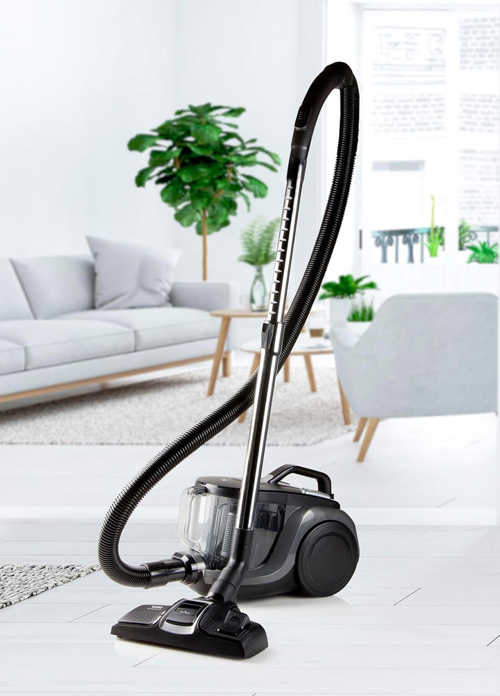 DOMO DO7295S Beutelloser Staubsauger - 2,5L - 850W - Zyklon XL Force - Geräuscharm - HEPA-Filter - ‘