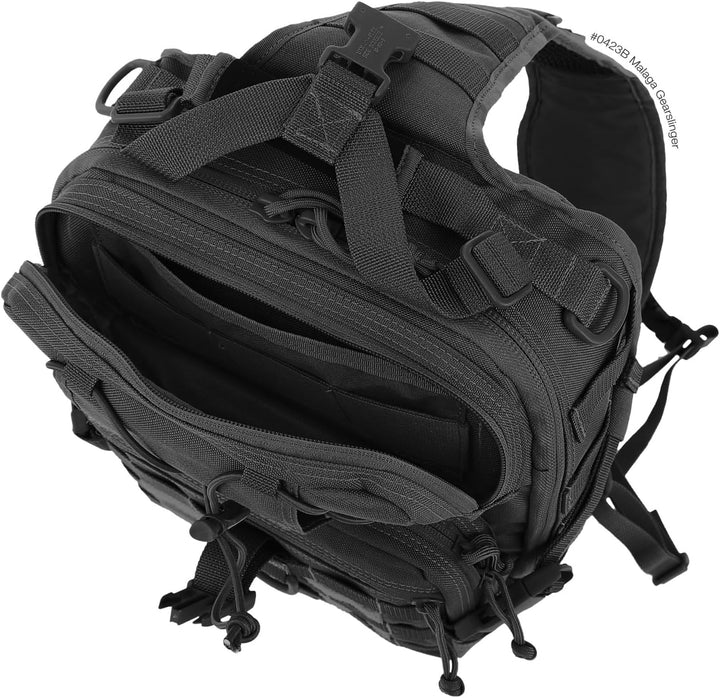 Maxpedition Malaga GearSlinger Schwarz, Schwarz
