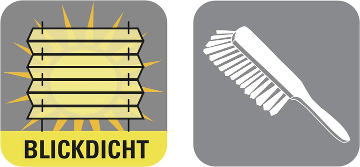 GARDINIA Solo Dachfenster-Plissee ohne Bohren, Mit Saugnäpfen, Blickdichtes Falt-Rollo, Inkl. aller