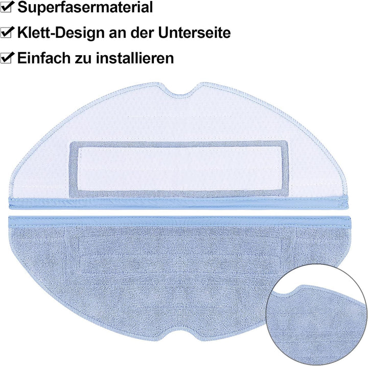 16PC Zubehör für Xiaomi Roborock S7, S7+, S7 Maxv Ultra, S7 Pro Ultra, S7 Max Ultra, S7 Maxv, S7 Plu