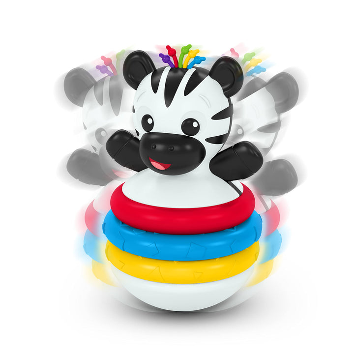 Baby Einstein, Stack & Wobble Zen BPA-freies Beissring Spielzeug für das Lernen von Ursache und Wirk