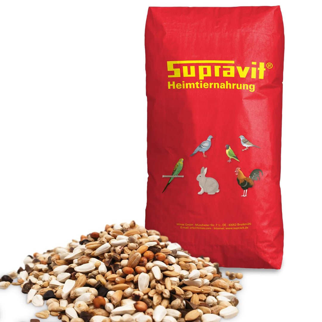 SUPRAVIT Super Diät Taubenfutter 25kg ohne Mais für Tauben während der Reisesaison | Futter für Taub