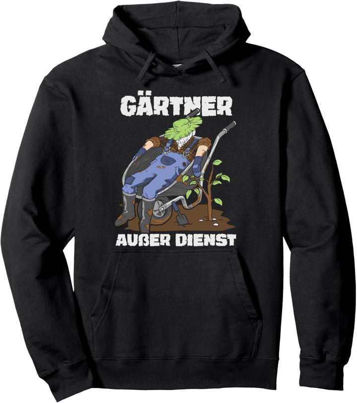 Lustig Garten Rentner Gärtner Ausser Dienst Hobbygärtner Beet Pullover Hoodie