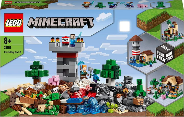 Lego 21161 Minecraft Die Crafting-Box 3.0 Standard Verpackung Single, Standard Verpackung Single