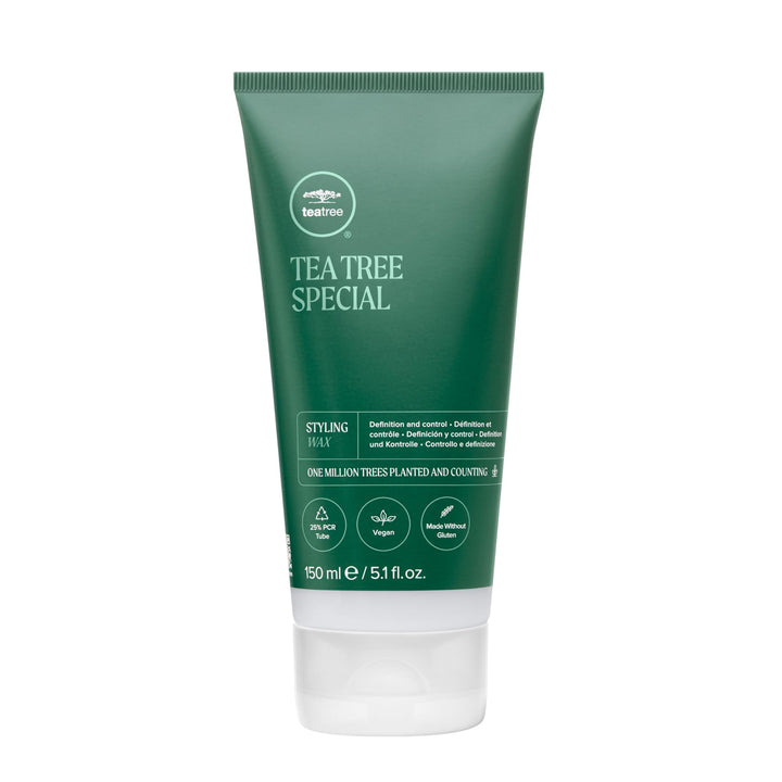 Paul Mitchell Tea Tree Styling Wax - Shaping-Paste verleiht Struktur und Glanz ideal für kurzes Haar
