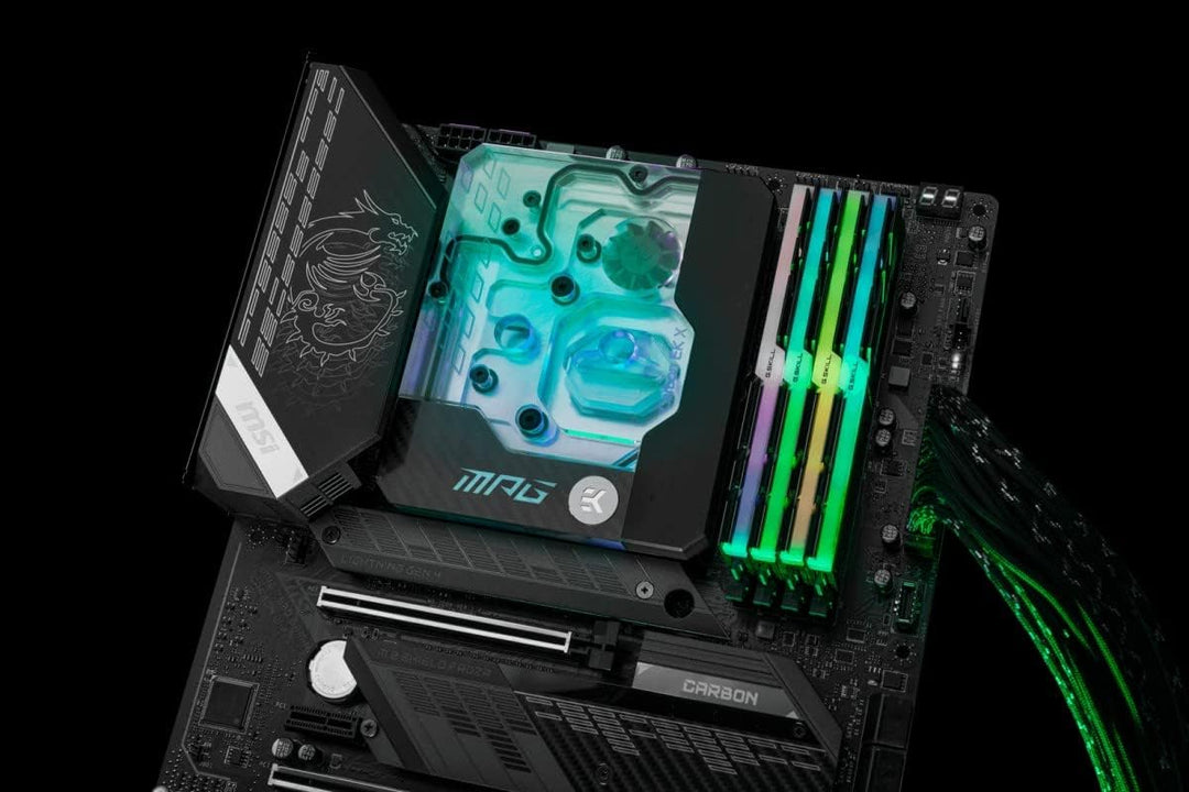 EK Water Blocks EK-Quantum Momentum, Intel MPG Z590 Gaming Carbon - EK X Edition - Sockel 1200