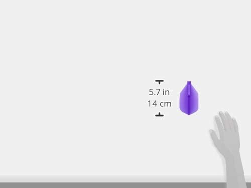 COSMO DARTS - Fit Flight Purple Shape - Dart Flights