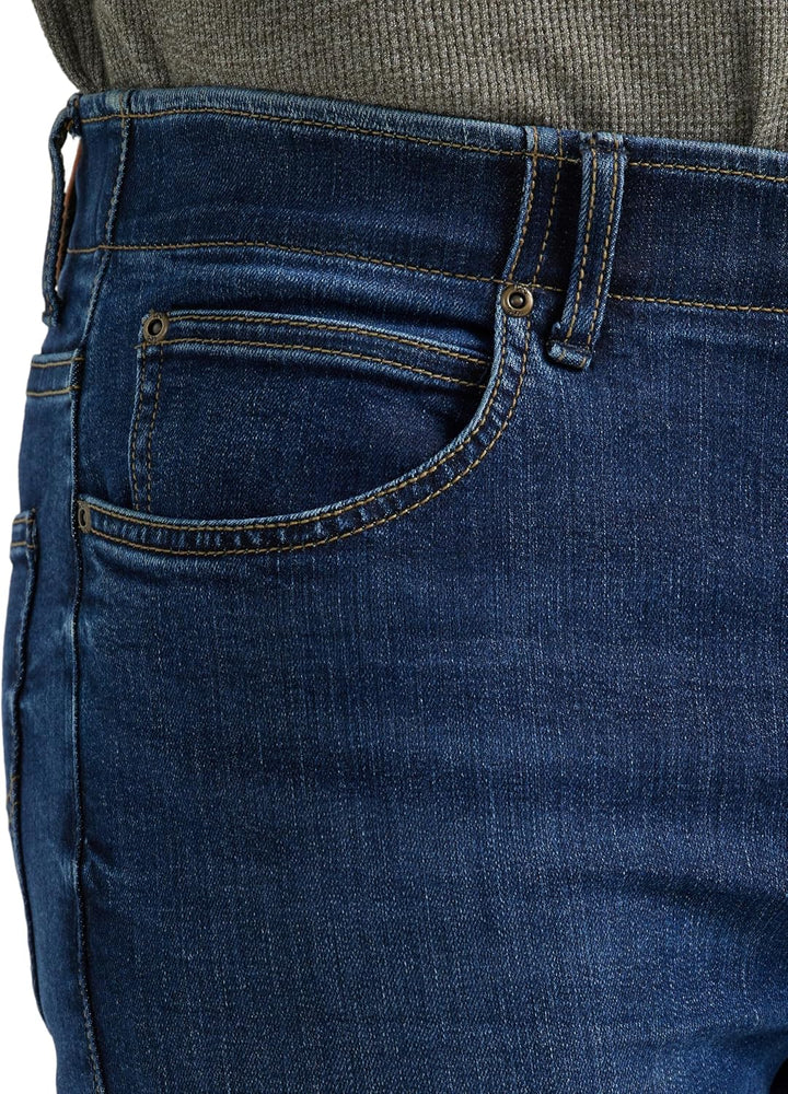 Lee Extreme Motion Herren-Jeans, Normale Passform, gerades Bein 29W / 32L Nachteule, 29W / 32L Nacht