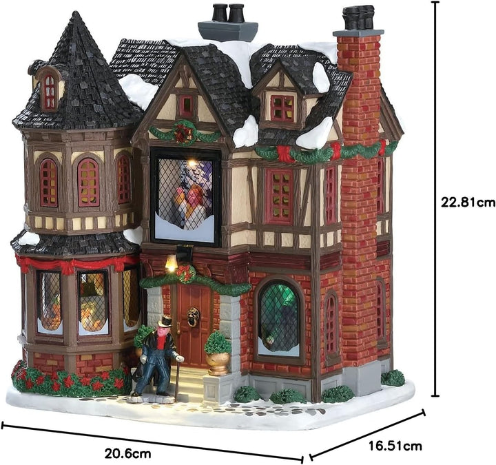Lemax - Caddington Village - Sights & Sounds: Scrooge's Manor - (75191-UK)