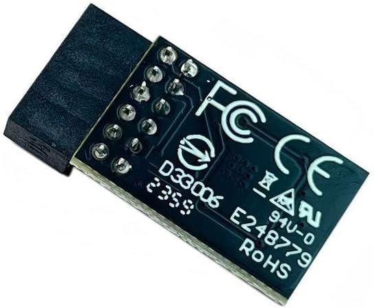 JINTAI 12-Pin-Modul TPM SPI 12-Pin-Modul für Gigabyte-Motherboard Z390 M Gaming Z490M (rev. 1.0) Z49