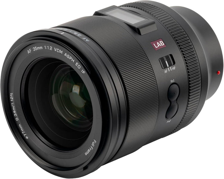 VILTROX 35mm f/1.2 FE, AF 35mm F1.2 LAB FE Objektiv für Sony e Mount, Vollformat F1.2 Prime Objektiv