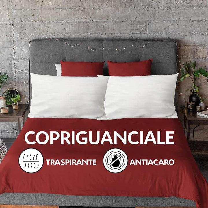 Kissenbezüge mit Reissverschluss | Kissenbezüge für Doppelbett - 4 Stück