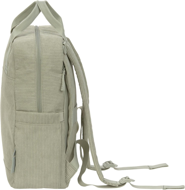 LÄSSIG Baby Wickelrucksack Wickeltasche Rucksack mit Wickelunterlage, Kinderwagenbefestigung, Flasch