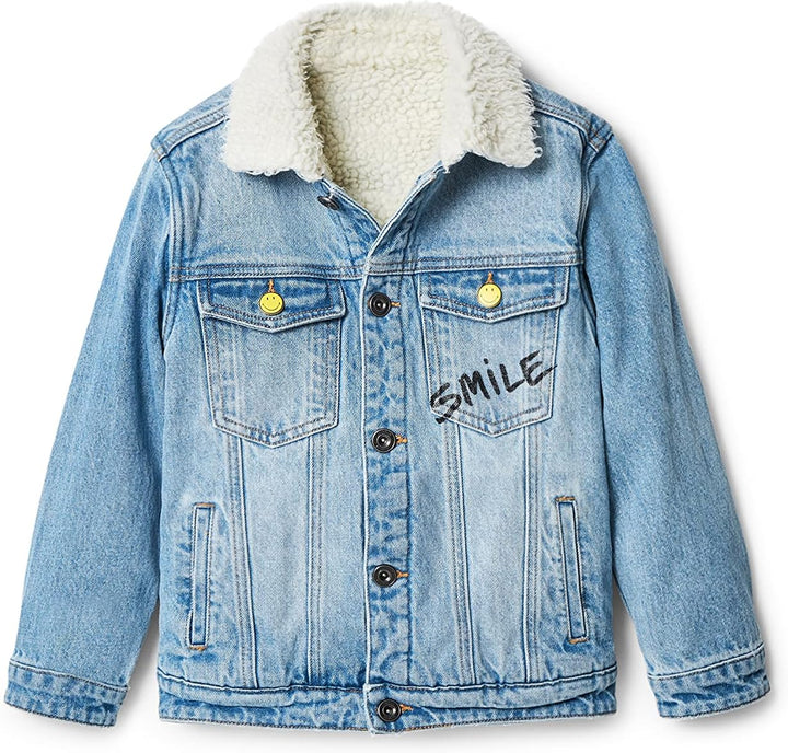Desigual Boy's CHAQ_NEPTU 5053 Denim MEDIUM WASH, Blue, 9/10