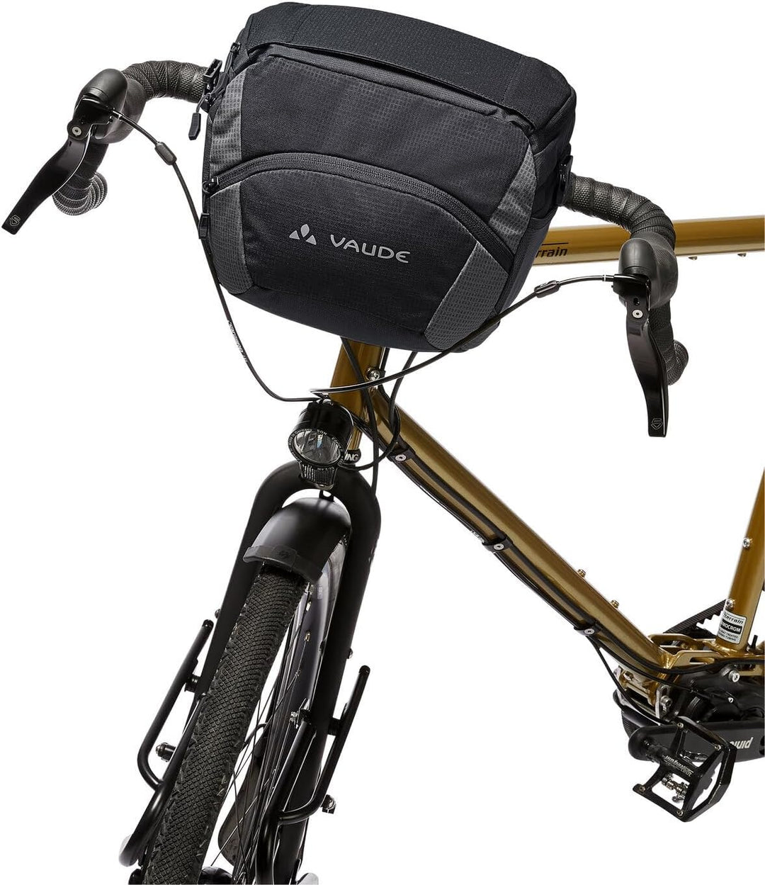 VAUDE Lenkertaschen OnTour Box L (KLICKfix Ready) Einheitsgrösse Schwarz, Einheitsgrösse Schwarz