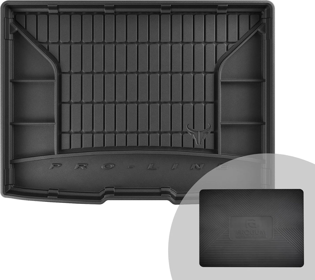 FROGUM ProLine 3D Gummimatte Exklusive Auto Kofferraummatte Kofferraumwanne für Ford Focus IV ab 201