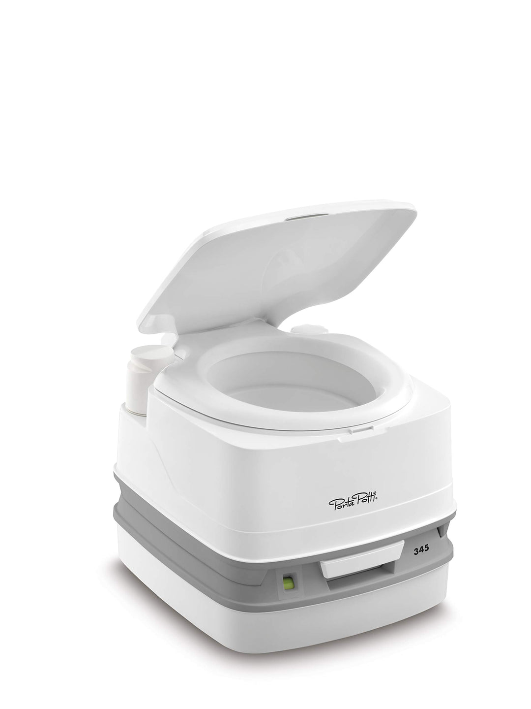 Thetford 92806 Porta Potti 345 Tragbare Toilette Qube, Weiss-Grau, 330 x 383 x 427 mm Porta Potti 34