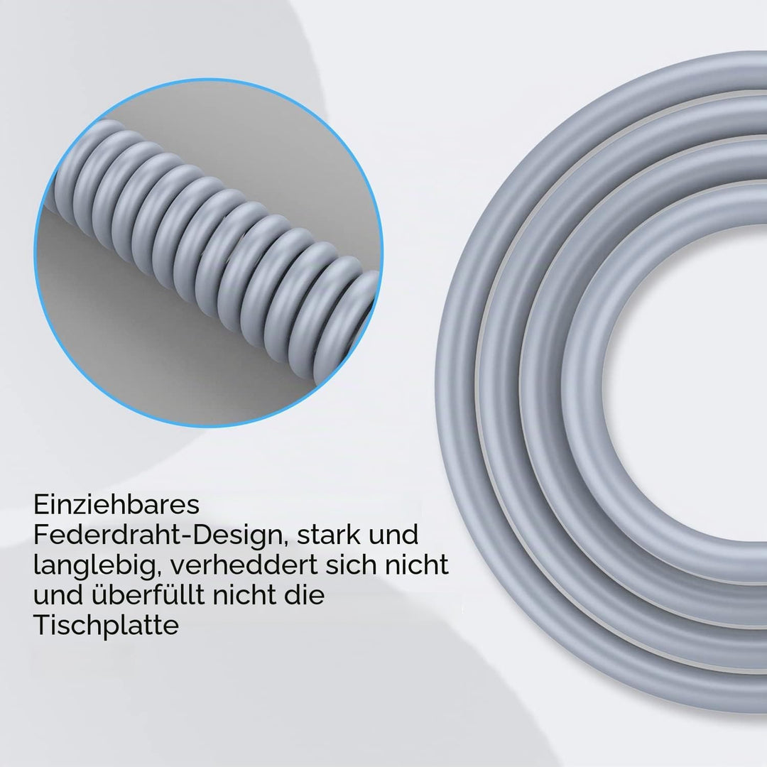 XINMENG Deluxe Custom Coiled USB-C Mechancial Keyboard Cable Premium Aviator Spiralfeder Geflochtene