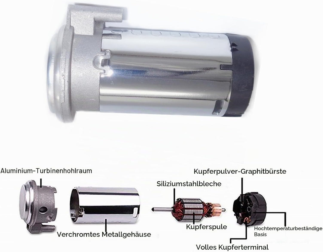 Autohupe LKW Hupe Lauter Lautsprecher Lufthupe silber Einstellbares Installationszubehör Air horn Ch