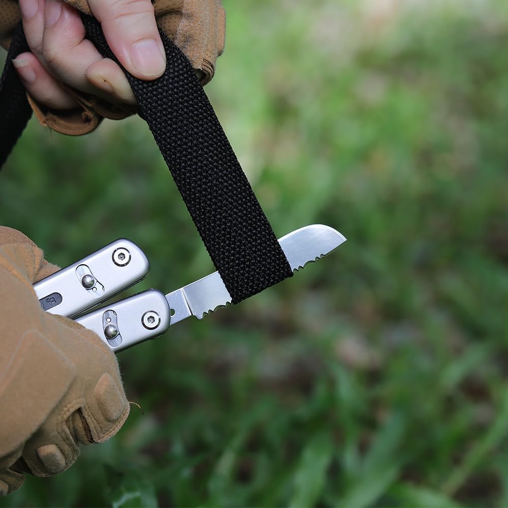 Roxon FT02 Build Your Own Multitool Accessory für Flex Multitool (4-tlg. Set mit kleiner gezackter K