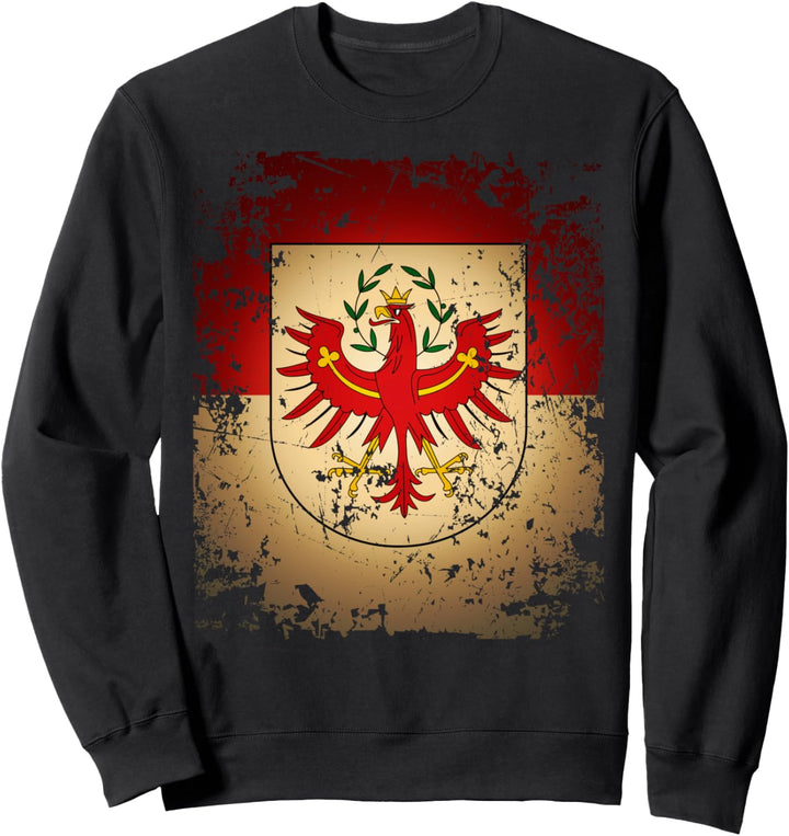 Tirol T-Shirt Tiroler Adler & Fahne in Retro / Vintage Look Sweatshirt