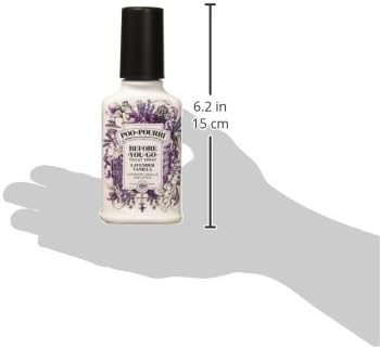 Poo-Pourri Toiletten-Spray Lavender Vanilla Scent 118 ml (1er Pack), Lavender Vanilla Scent 118 ml (