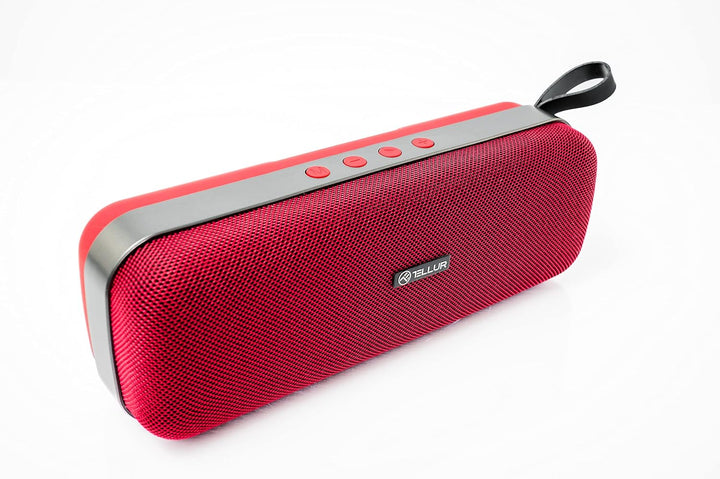 TELLUR Loop Bluetooth Lautsprecher mit Radio, 10W, Kompakte Musikbox Bluetooth mit True Wireless Ste