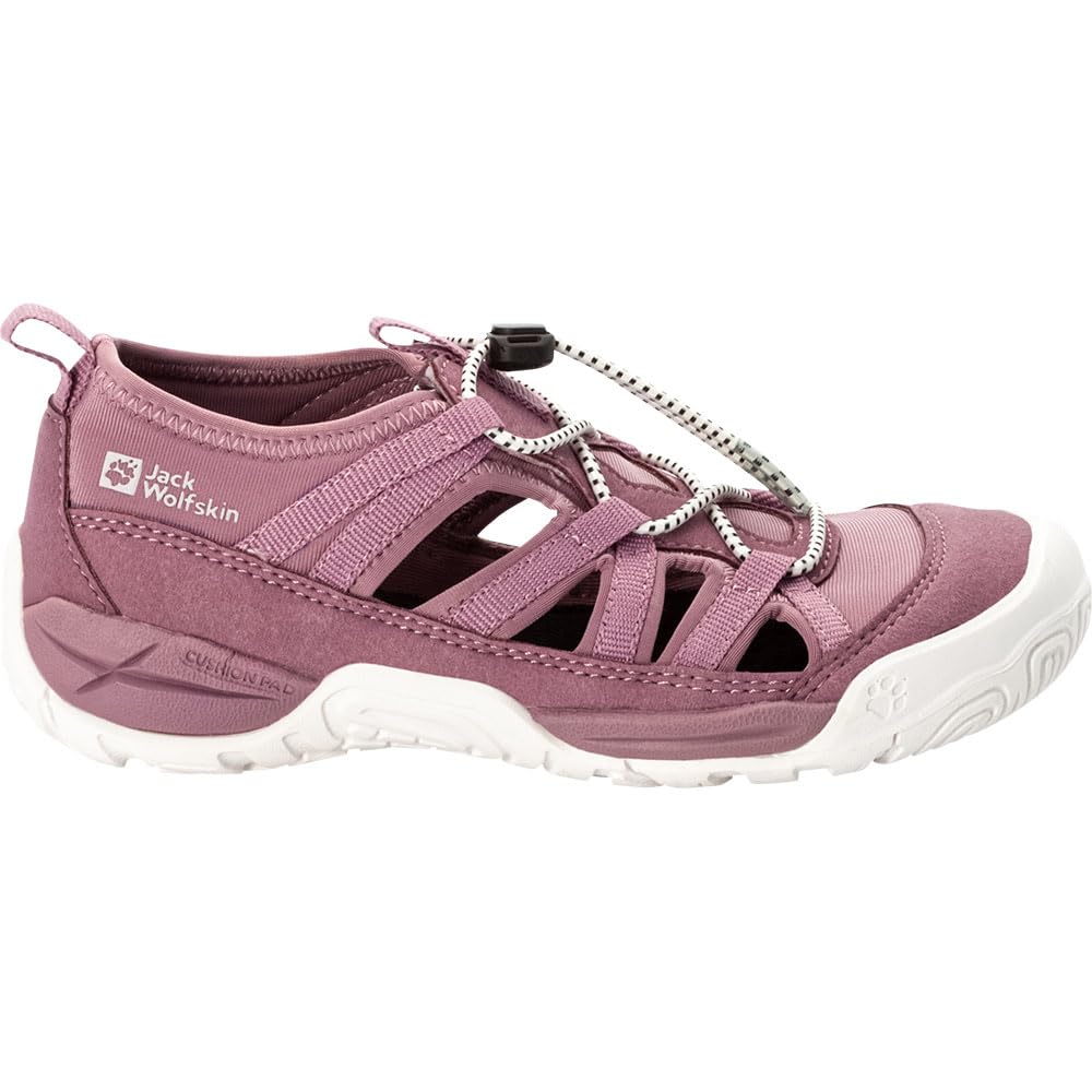 Jack Wolfskin Unisex Kinder Vili K Sandale, 28 EU Ash Mauve